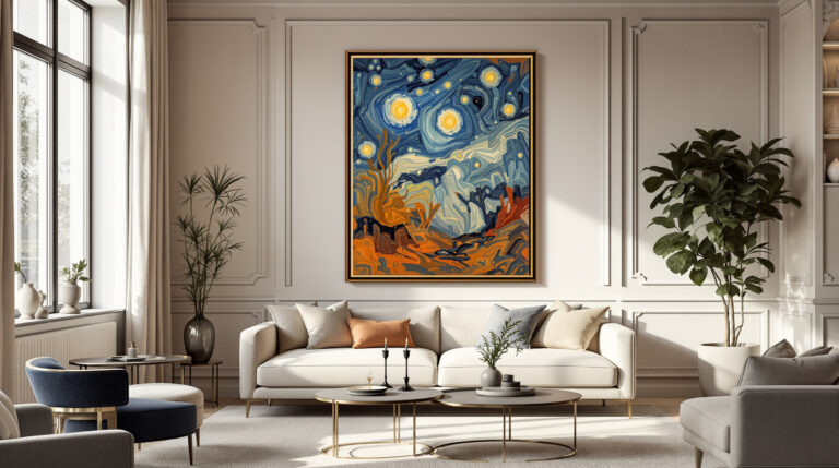 Da Vinci czy Van Gogh? Jak wybrać obraz na ścianę i co mówi on o Twoim wnętrzu?